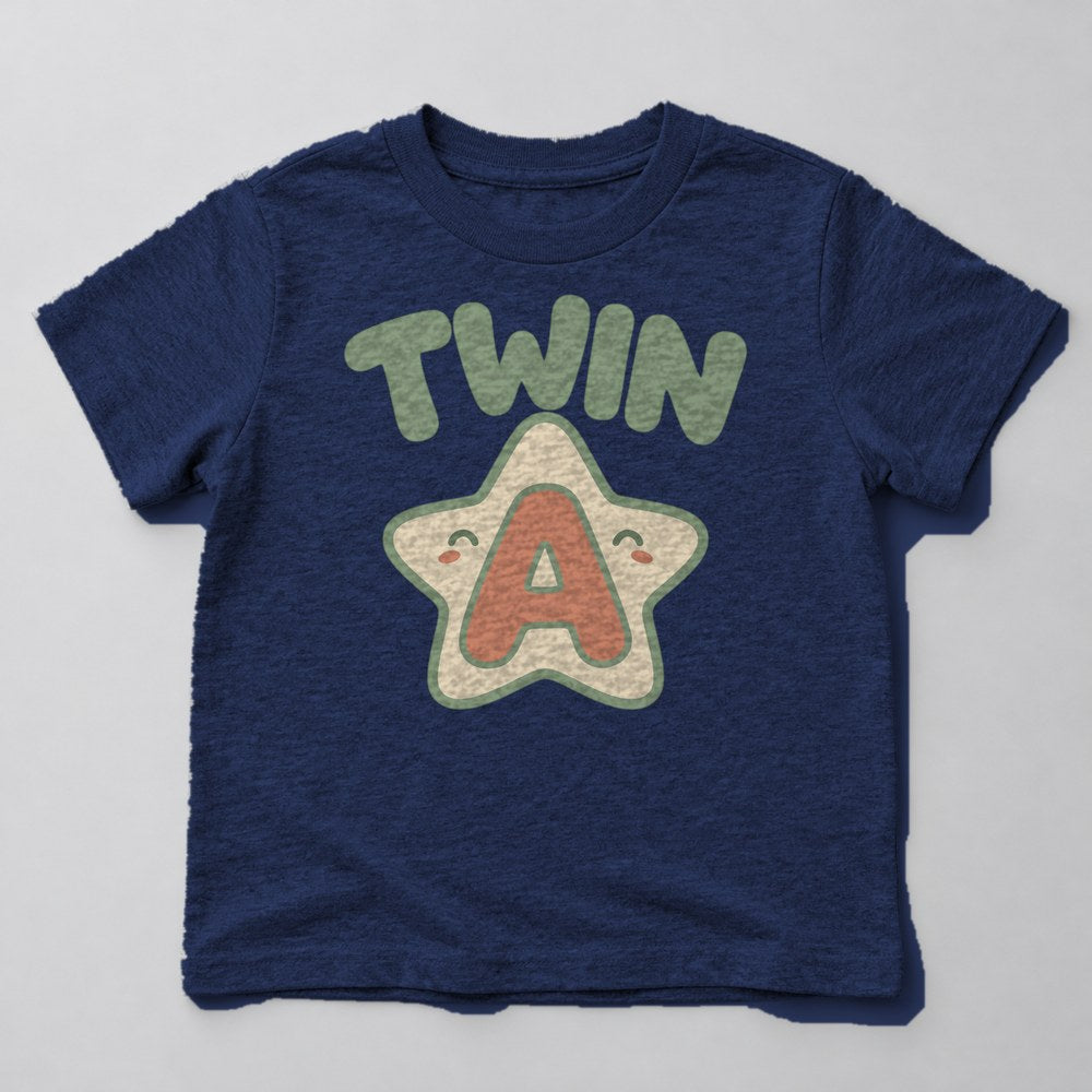 Twin a Kids T-Shirt in Navy