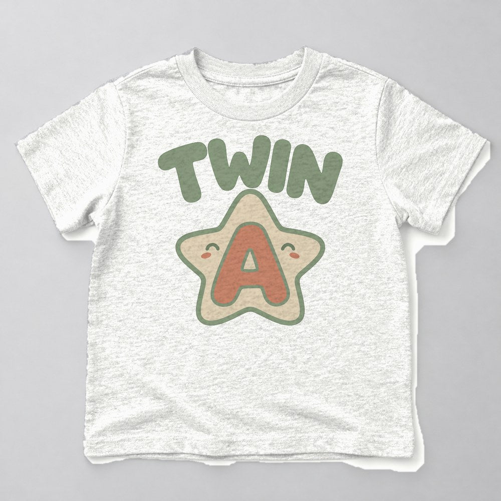 Twin a Kids T-Shirt in White