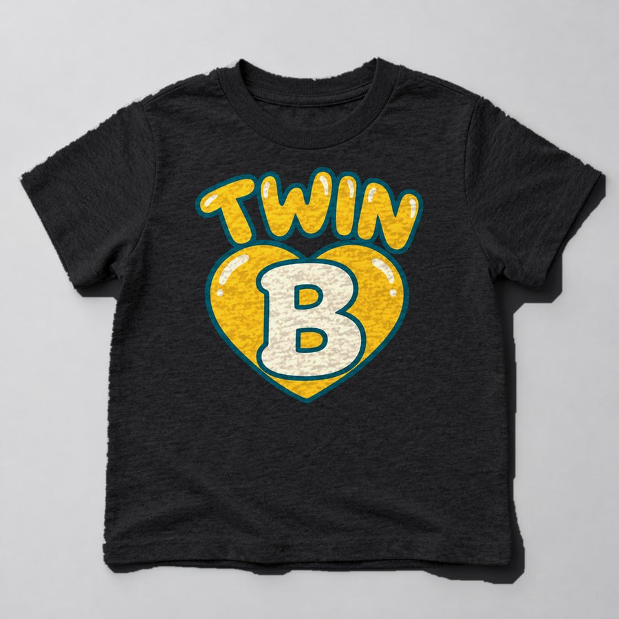 Twin B Kids T-Shirt in Black
