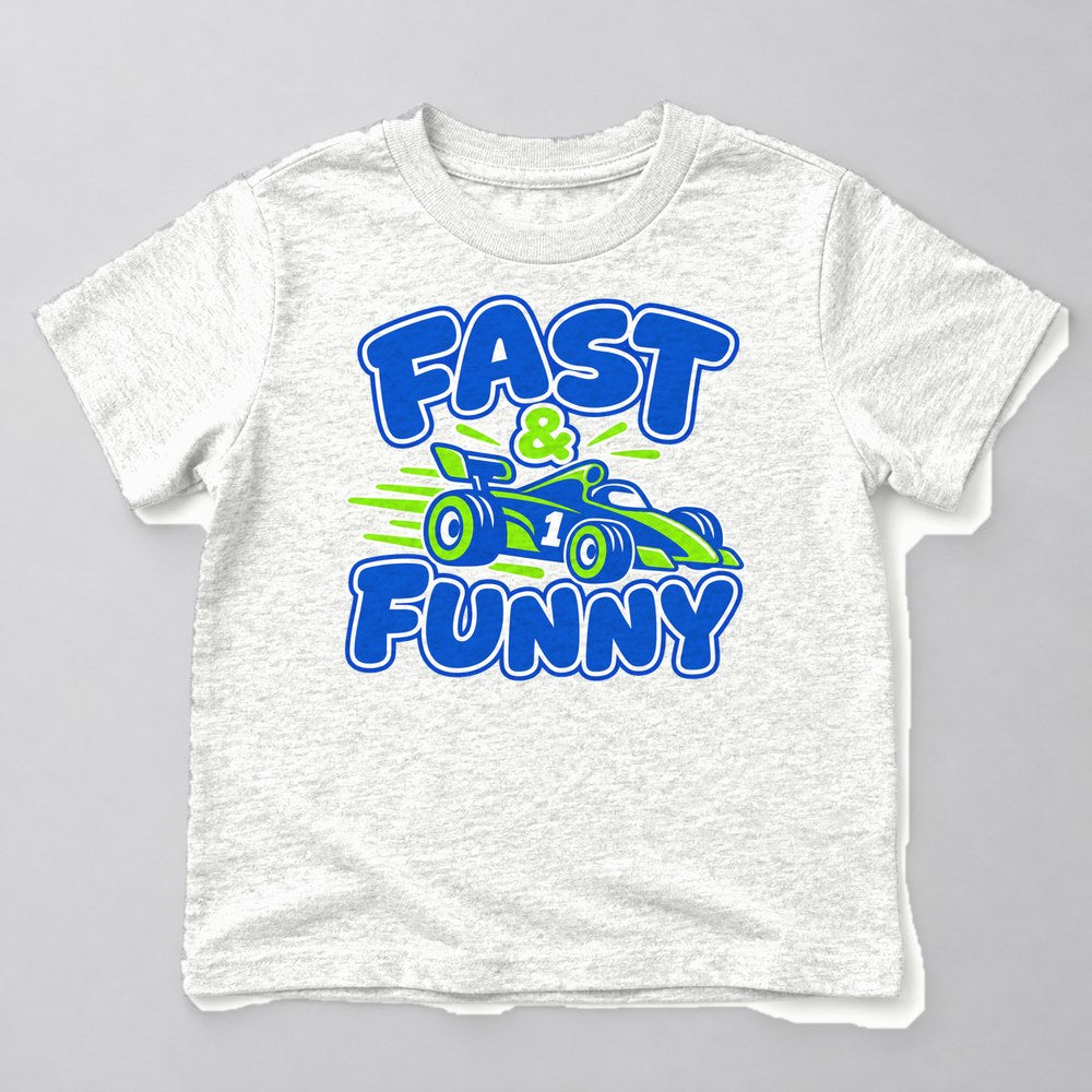 Fast & Funny Kids T-Shirt in White