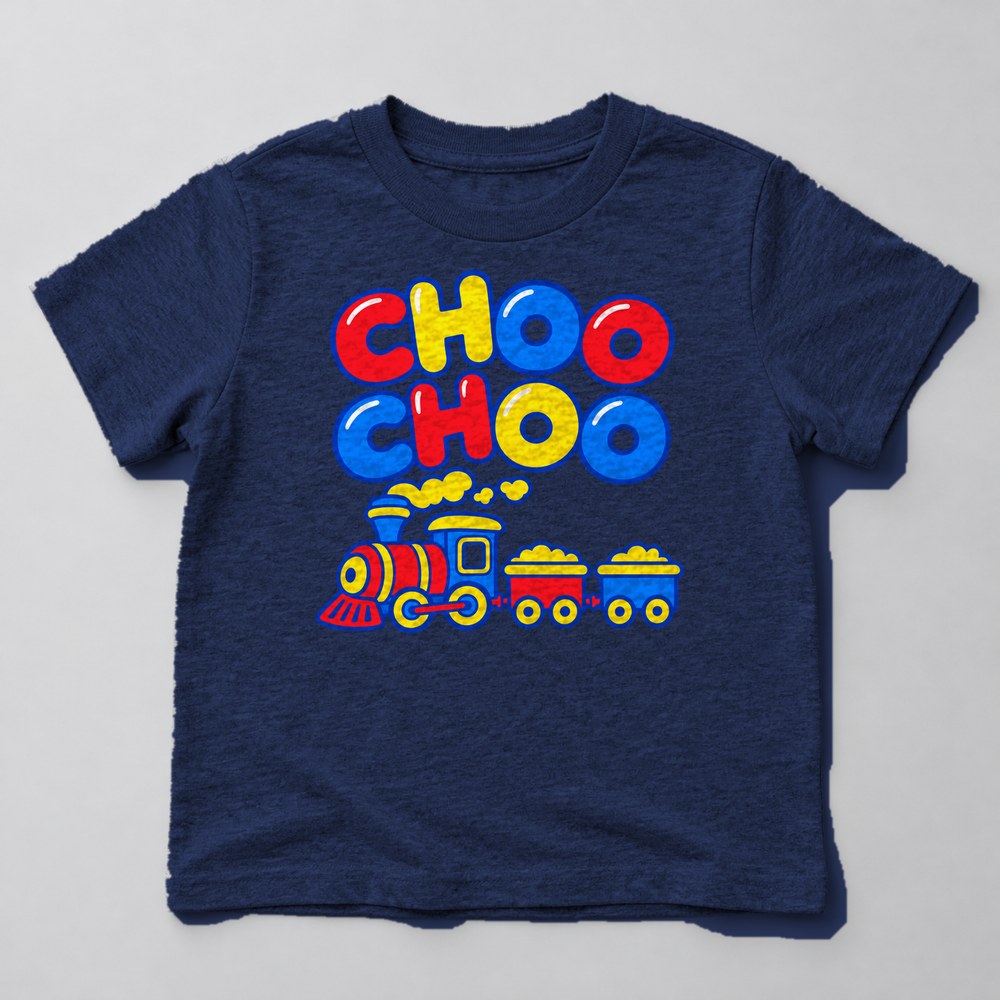 Choo Choo Kids T-Shirt in Navy