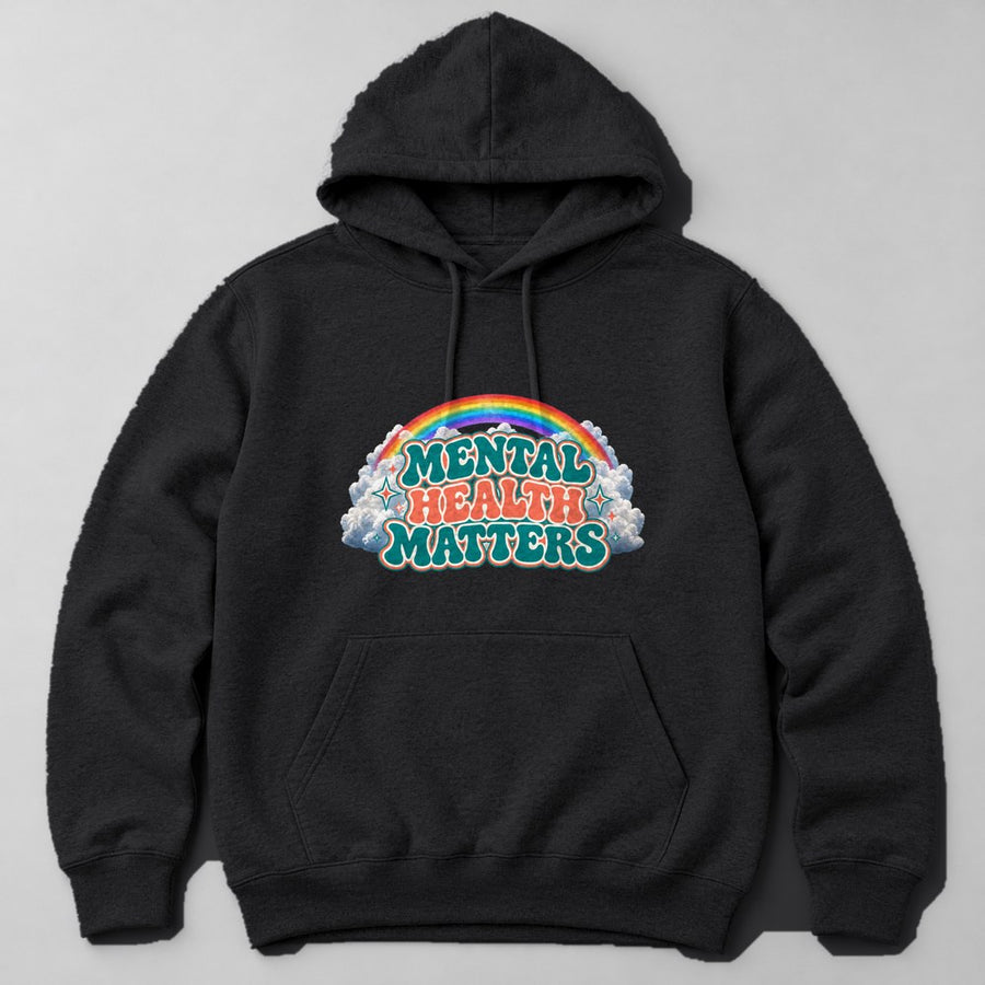 Mental Health Matters Hoodie in Black