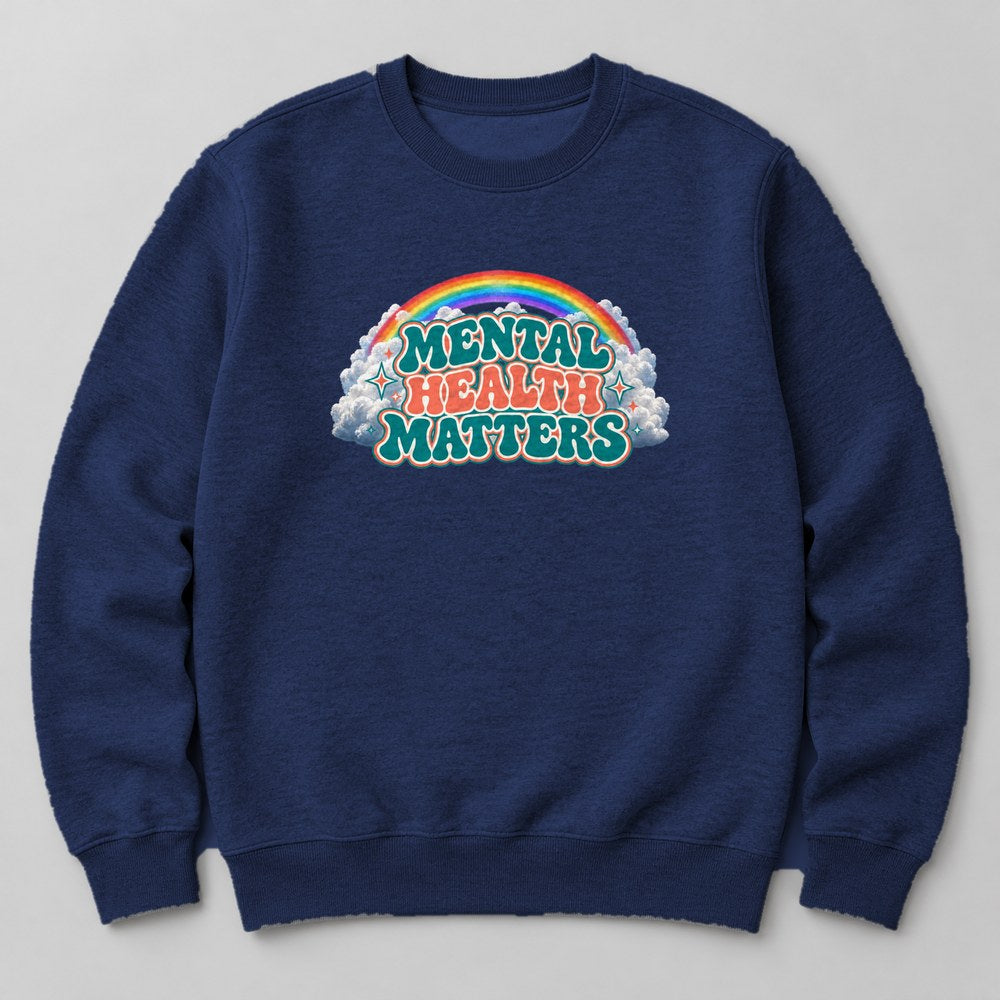 Mental Health Matters Sweatshirt in Navy