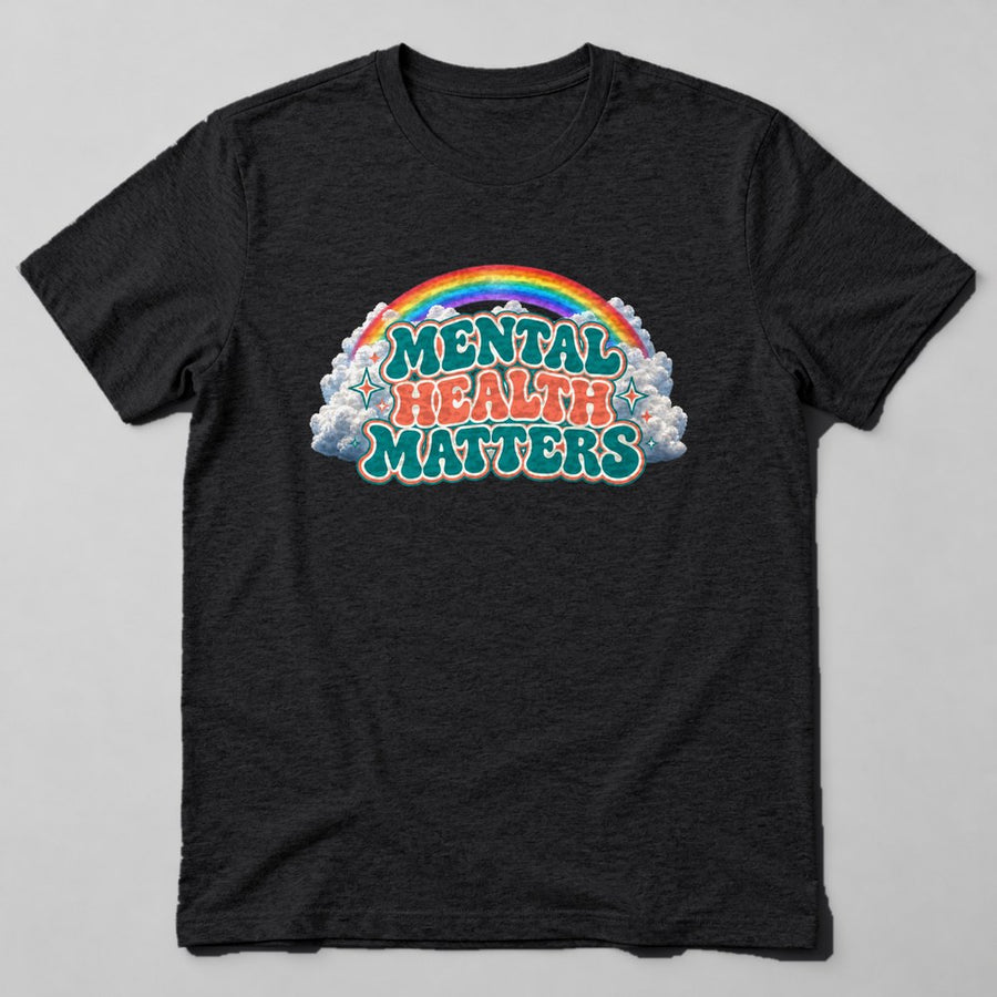 Mental Health Matters T-Shirt in Black