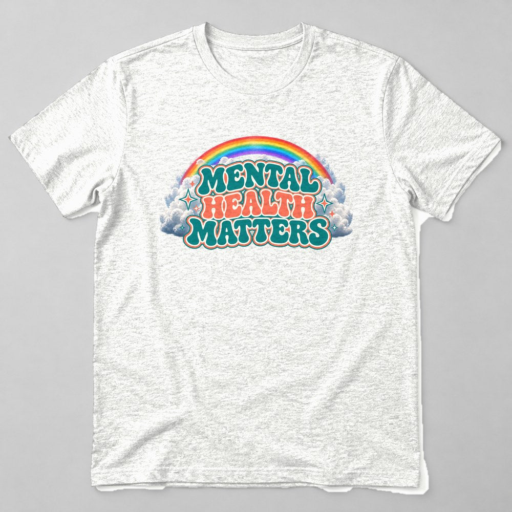 Mental Health Matters T-Shirt in White
