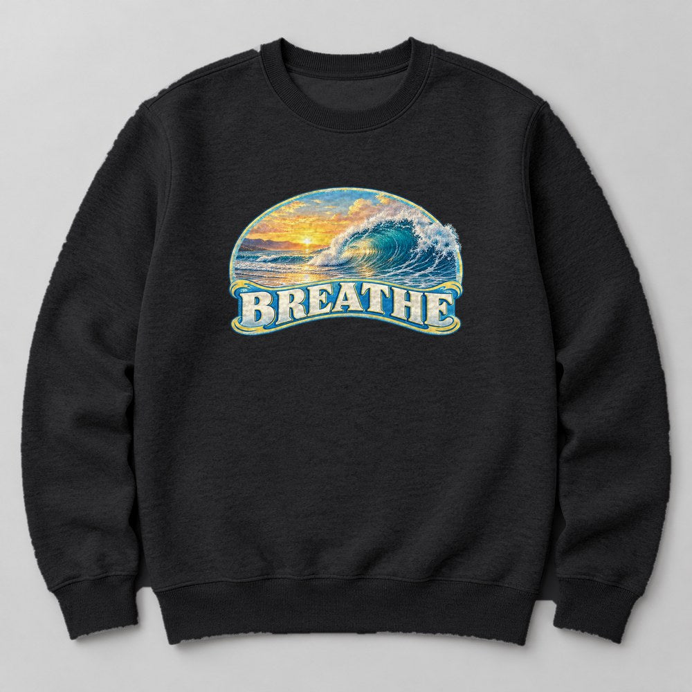 Breathe Sweatshirt in Black