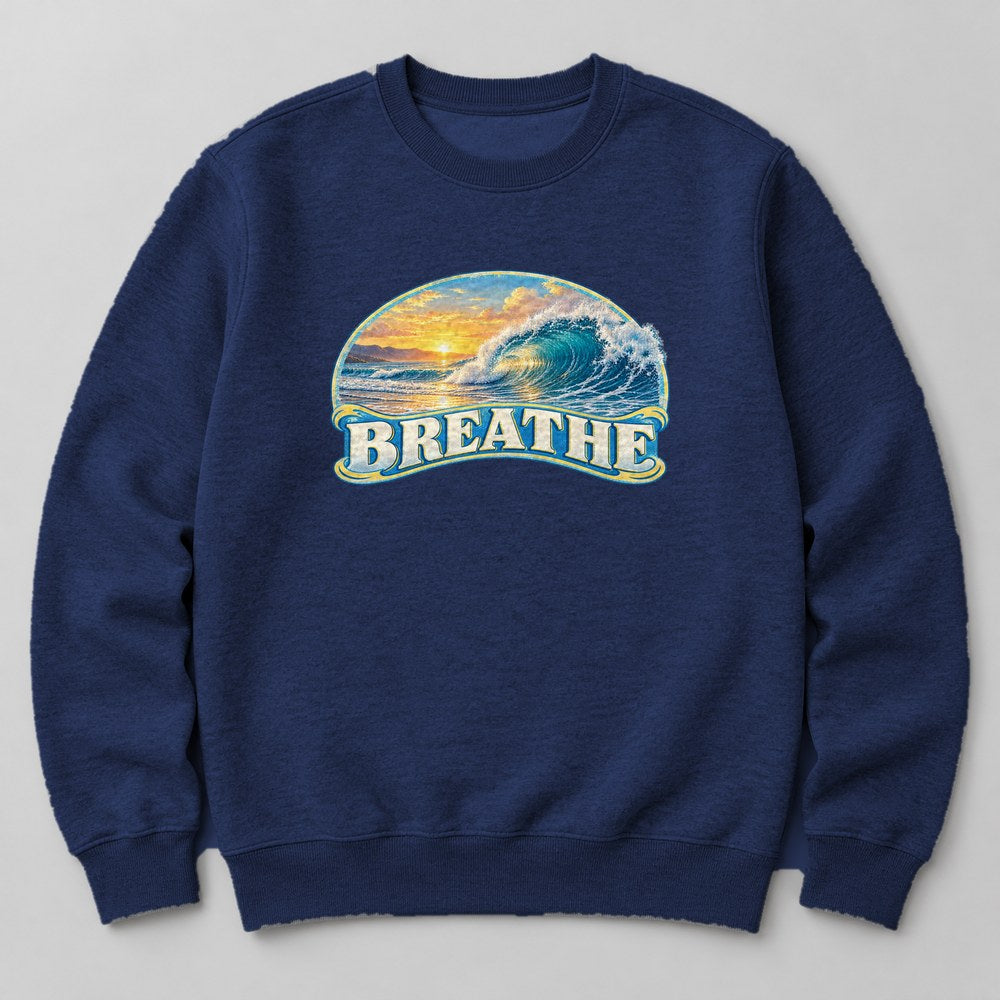 Breathe Sweatshirt in Navy