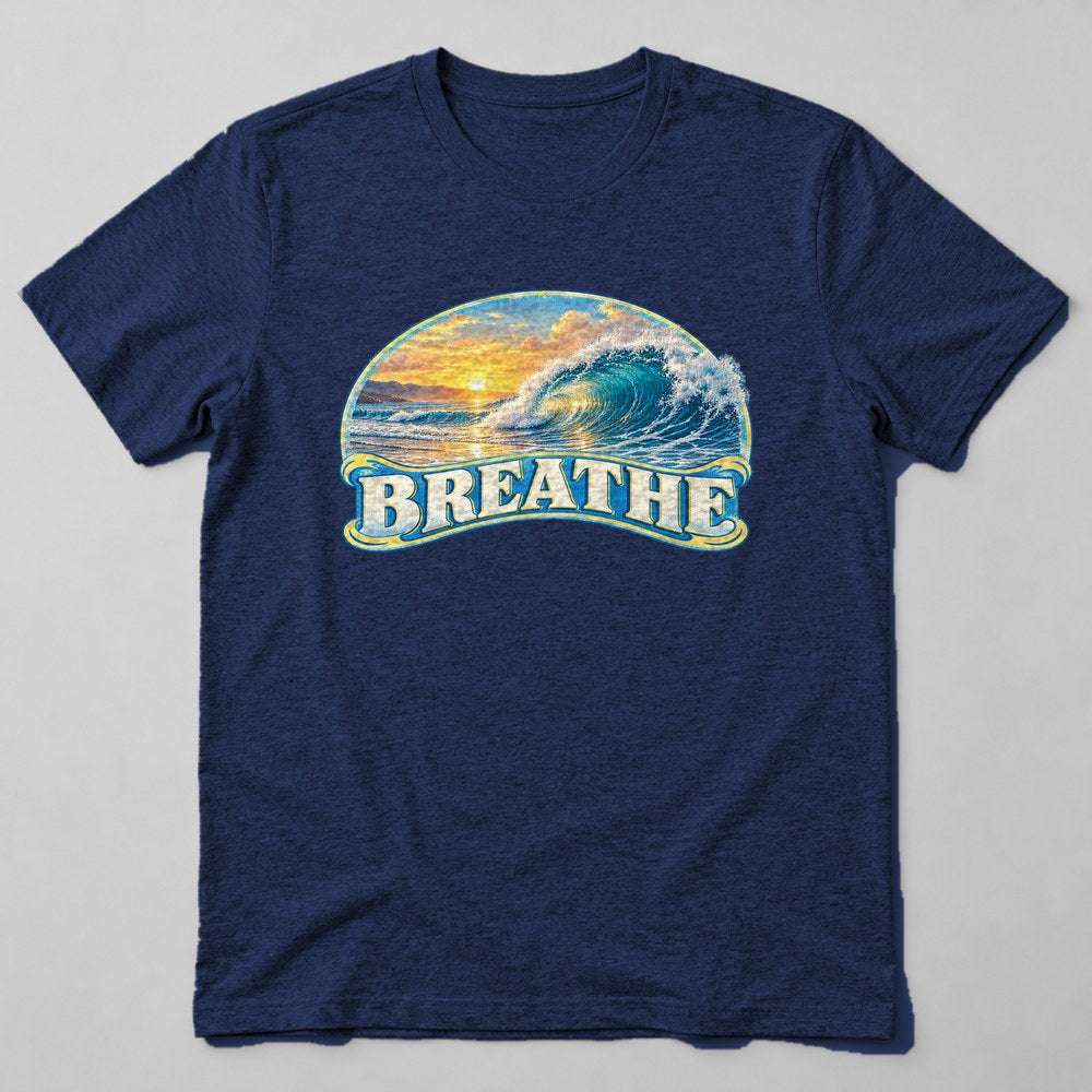 Breathe T-Shirt in Navy