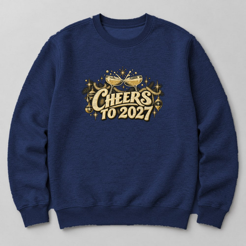 Cheers to 2027 Sweatshirt in Navy