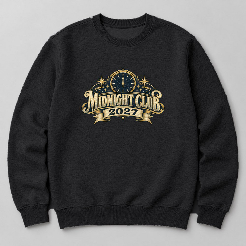 Midnight Club 2027 Sweatshirt in Black