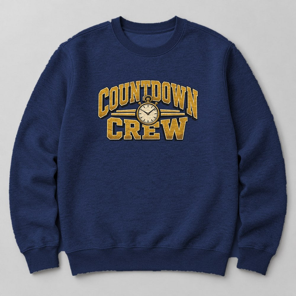Countdown Crew Sweatshirt in Navy