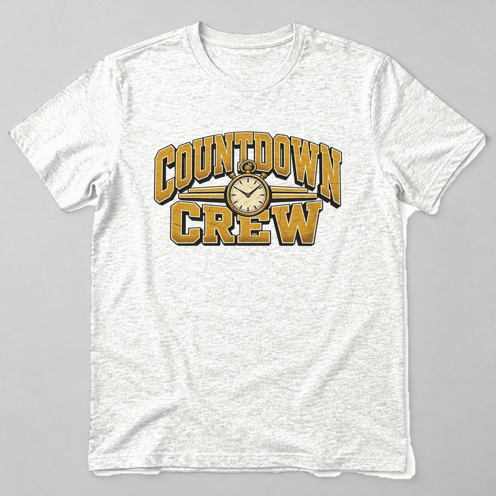 Countdown Crew T-Shirt in White