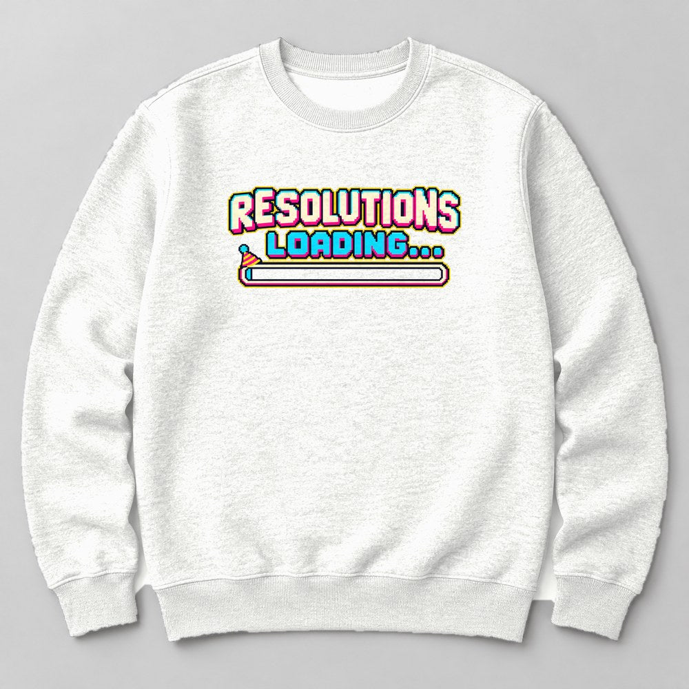 Resolutions Loading... Sweatshirt in White