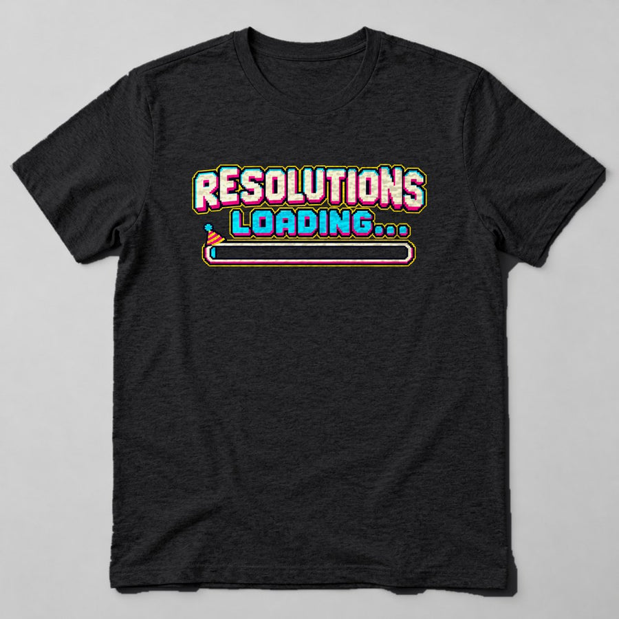 Resolutions Loading... T-Shirt in Black