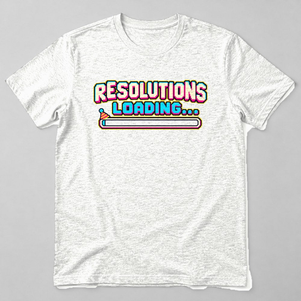 Resolutions Loading... T-Shirt in White