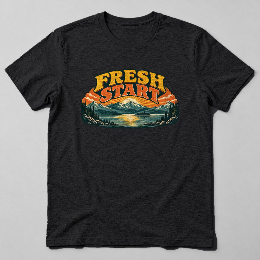 Fresh Start T-Shirt in Black