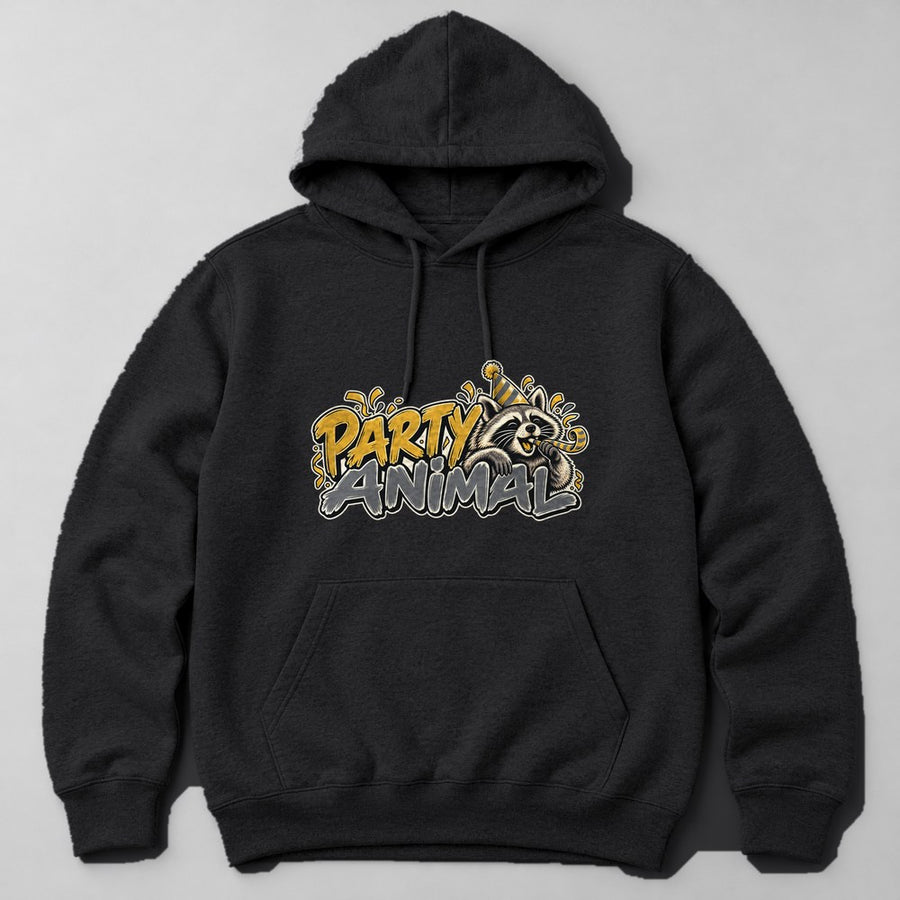 Party Animal Hoodie in Black