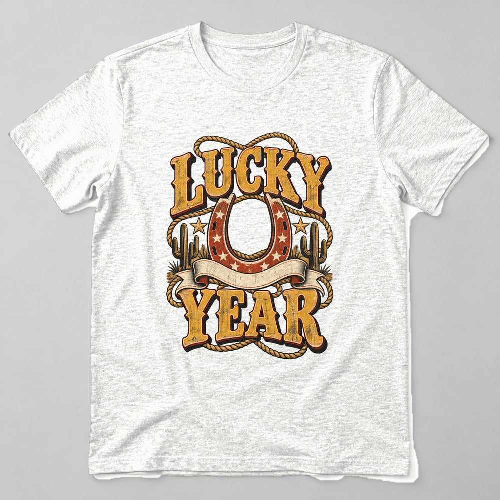 Lucky Year T-Shirt in White