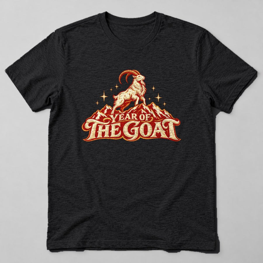 Year of the Goat T-Shirt in Black