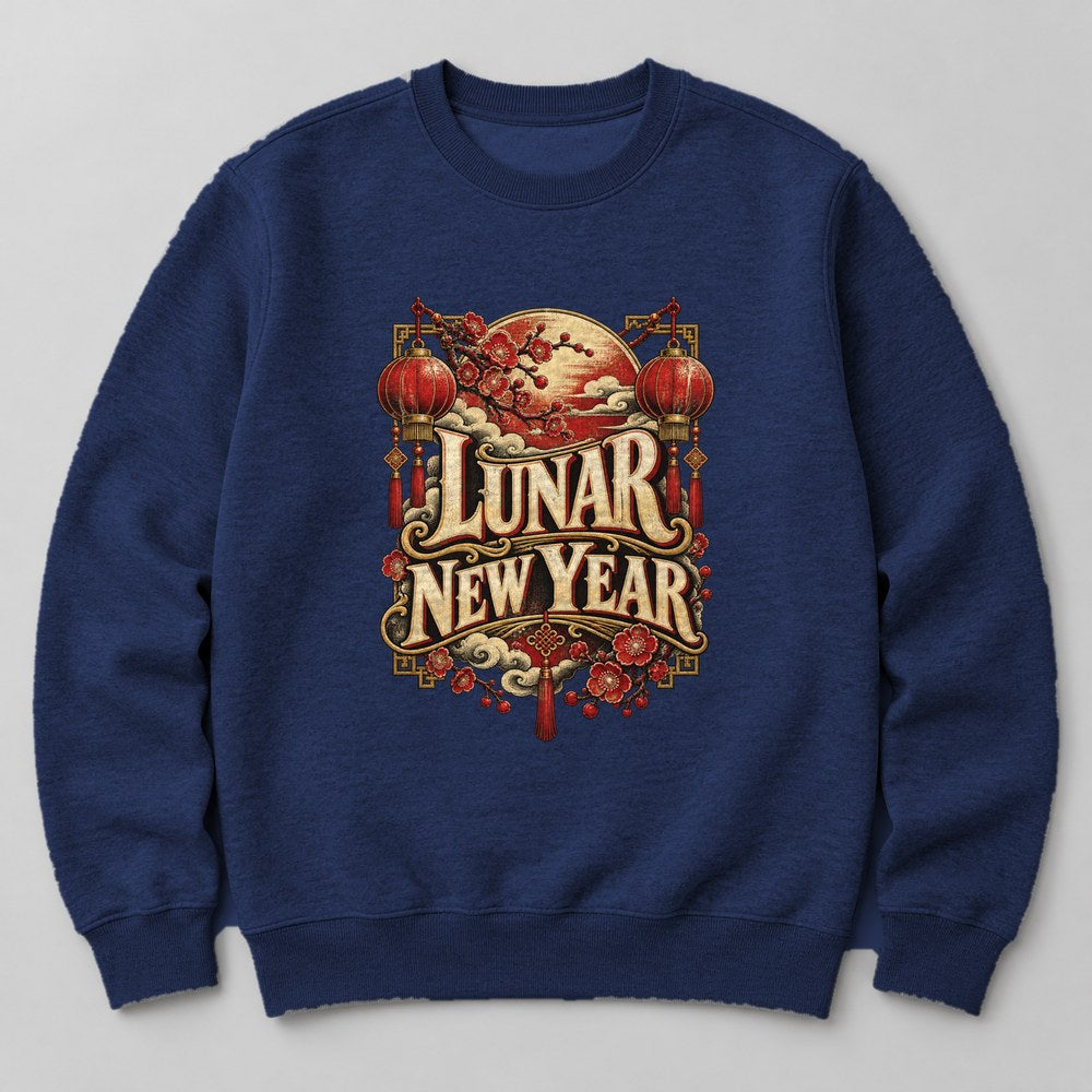 Lunar New Year Sweatshirt in Navy