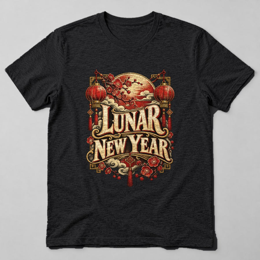 Lunar New Year T-Shirt in Black