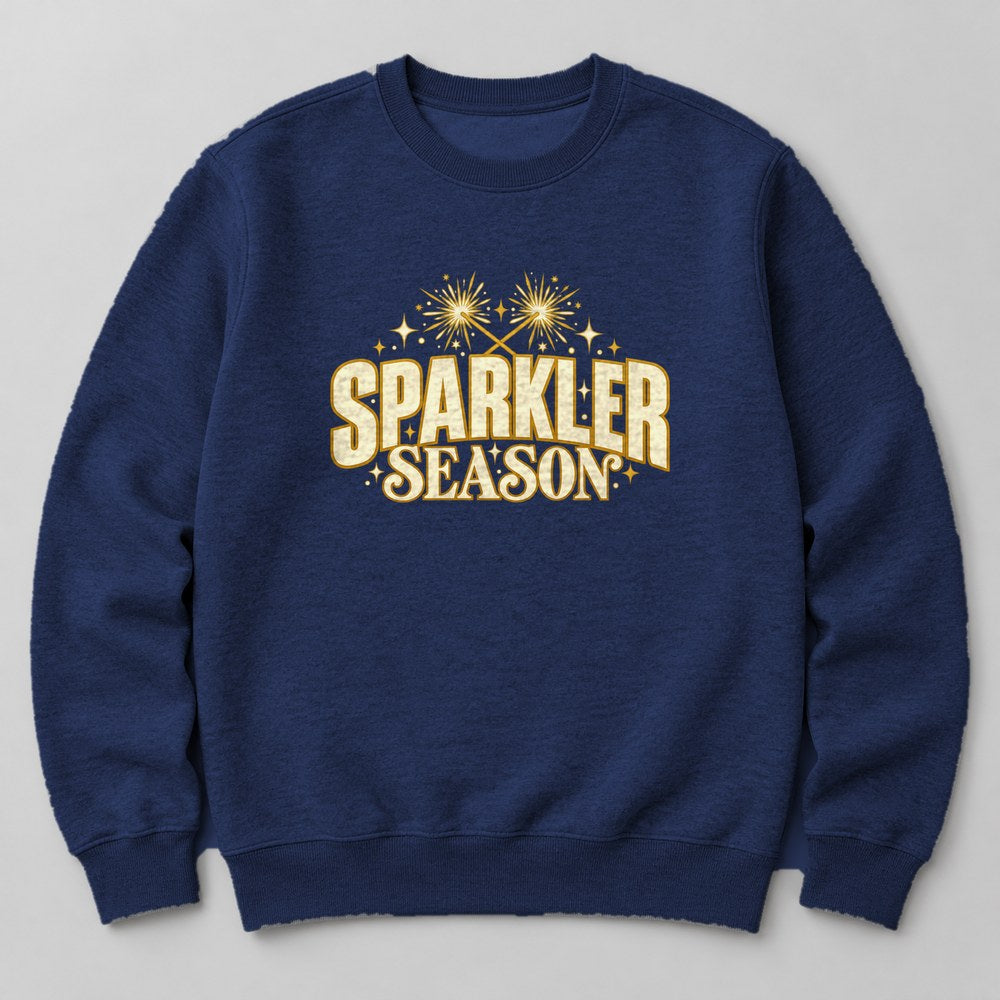 Sparkler Season Sweatshirt in Navy