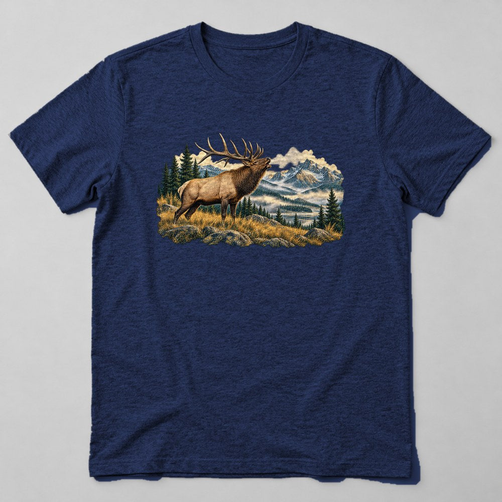 Elk Meadow T-Shirt in Navy