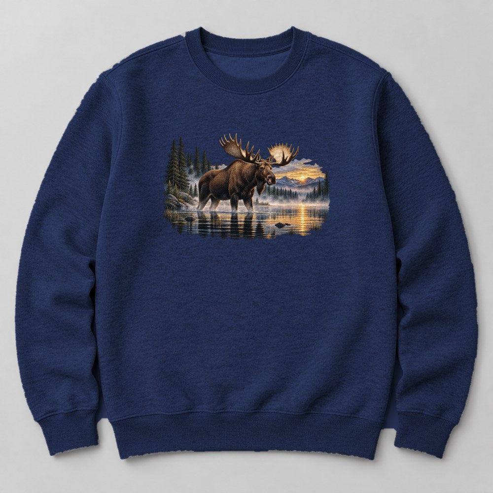 Moose Lake Sweatshirt in Navy