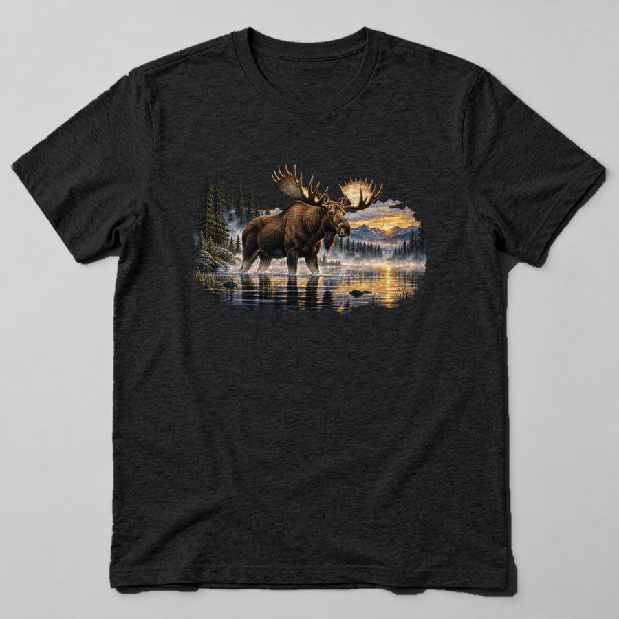Moose Lake T-Shirt in Black