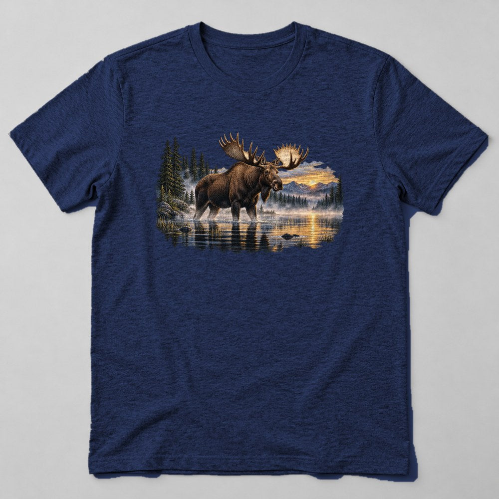 Moose Lake T-Shirt in Navy