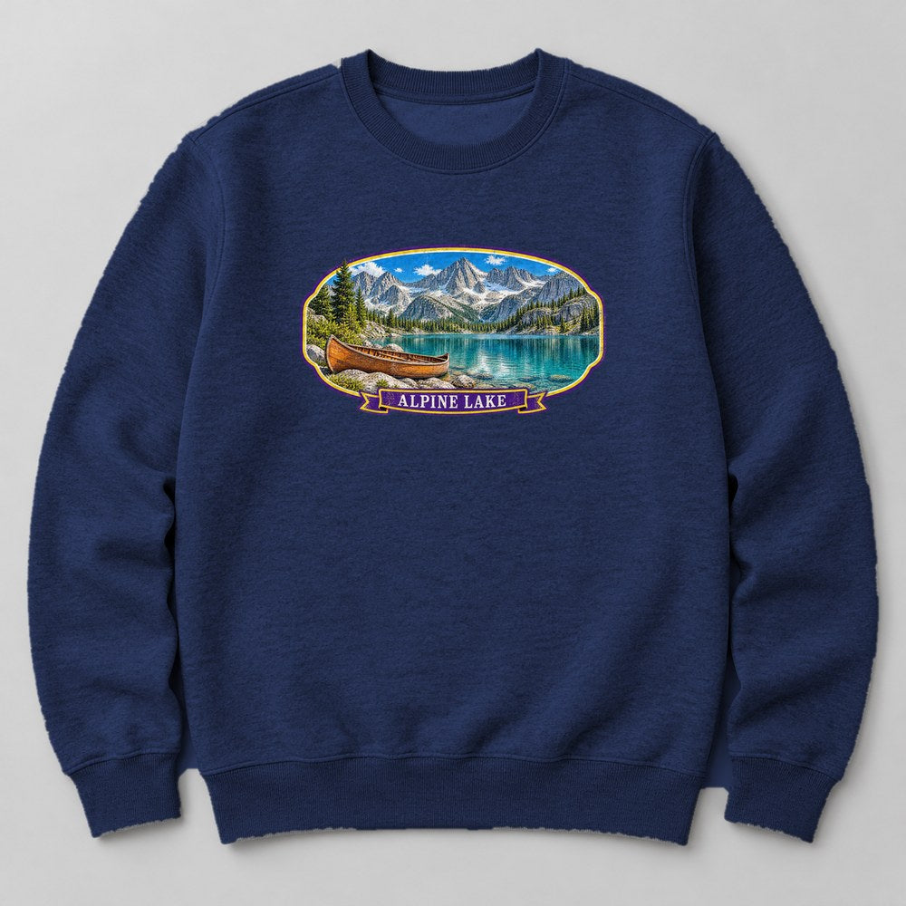 Alpine Lake Sweatshirt in Navy
