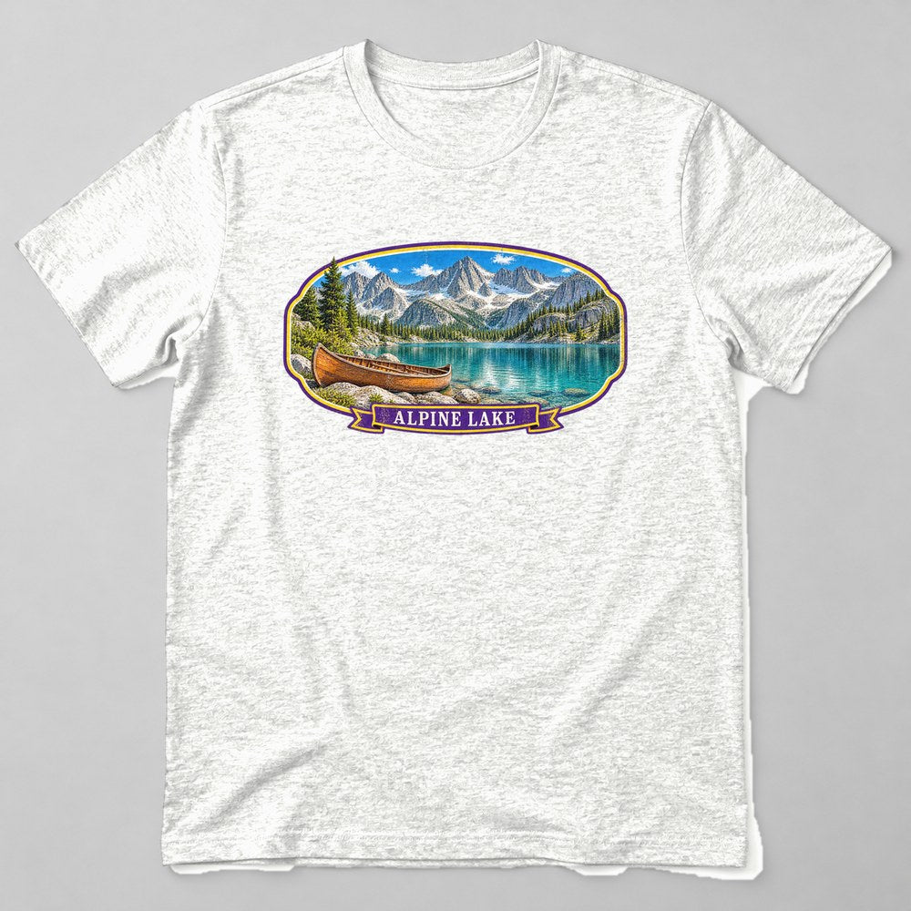 Alpine Lake T-Shirt in White
