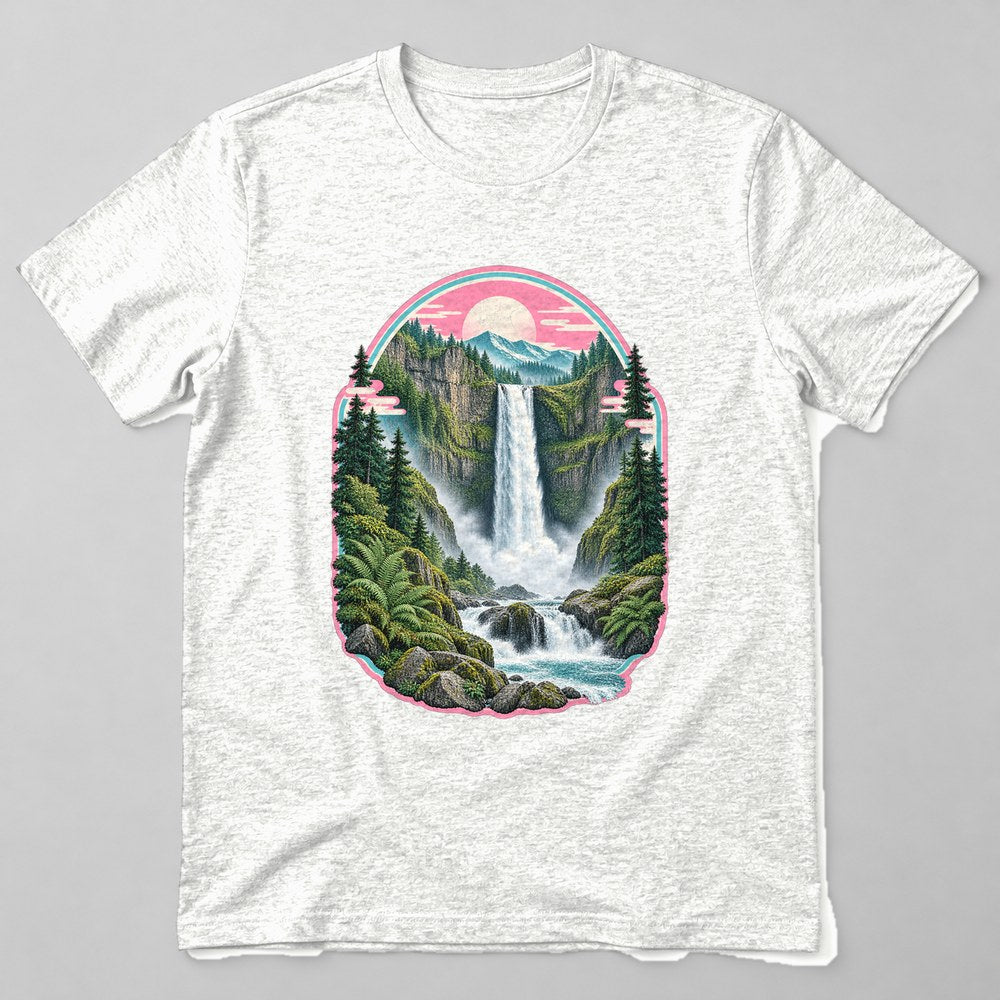 Waterfall Fern T-Shirt in White