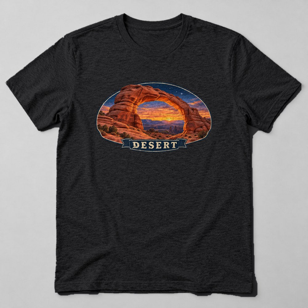 Desert T-Shirt in Black