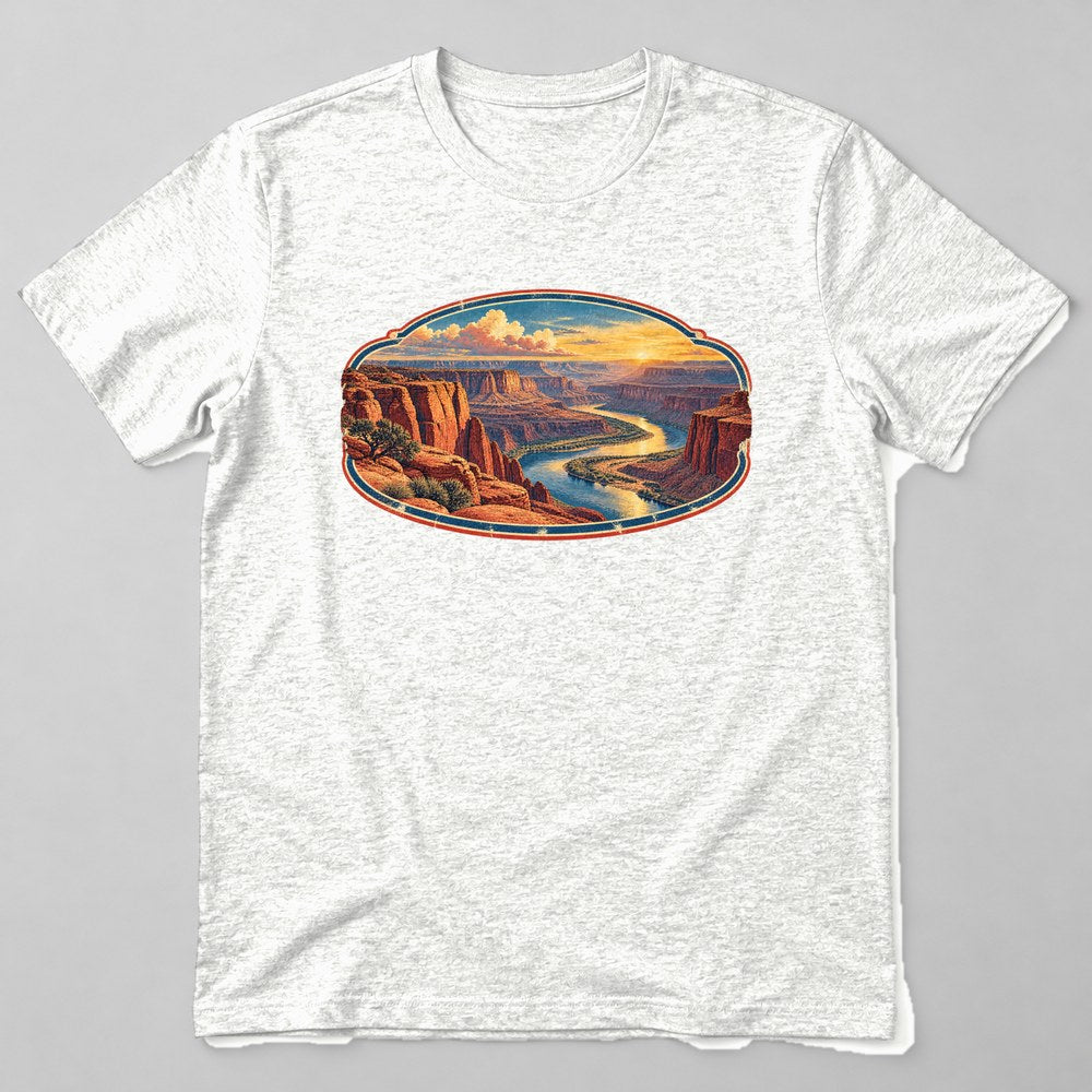 Canyon River T-Shirt in White