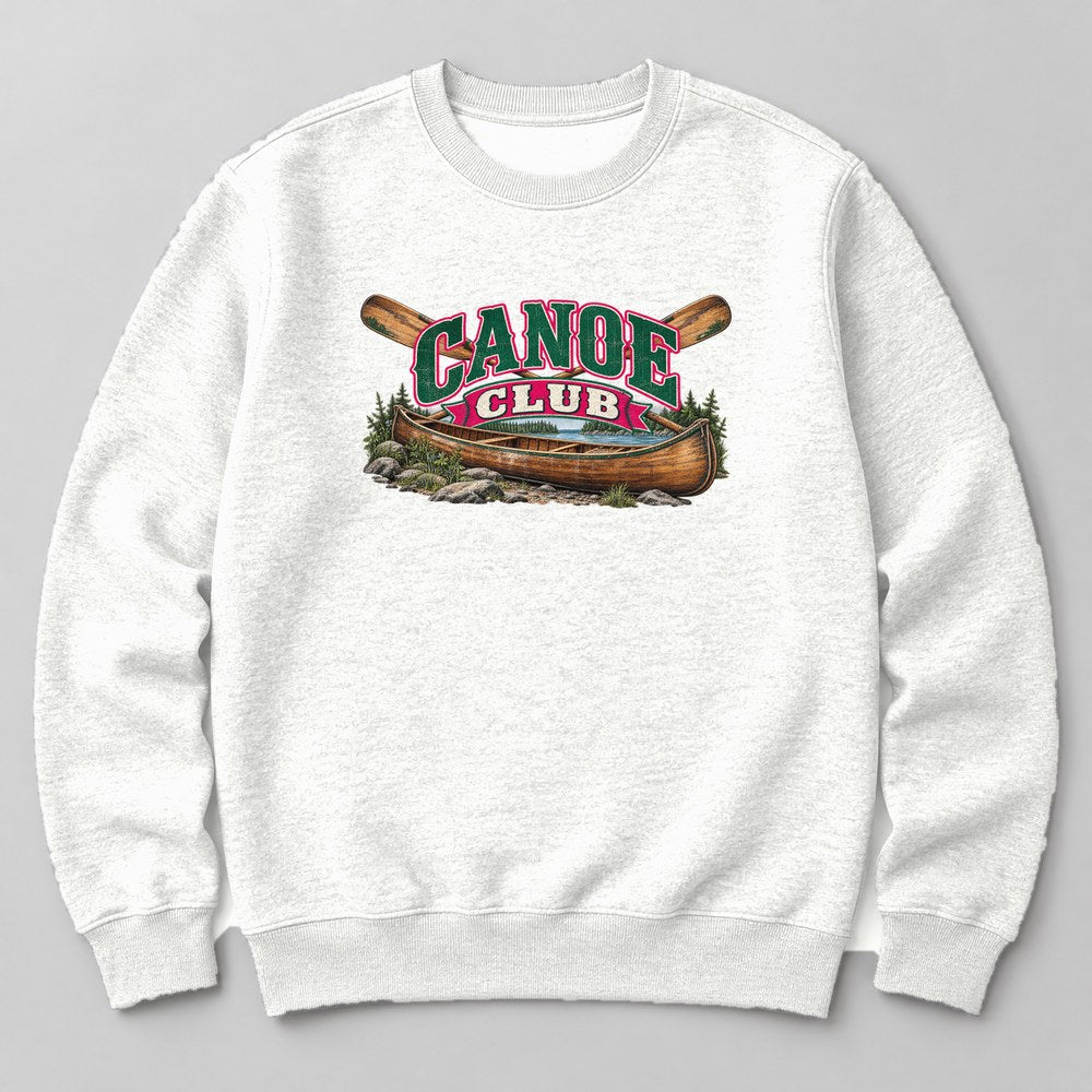 Canoe Club Sweatshirt in White