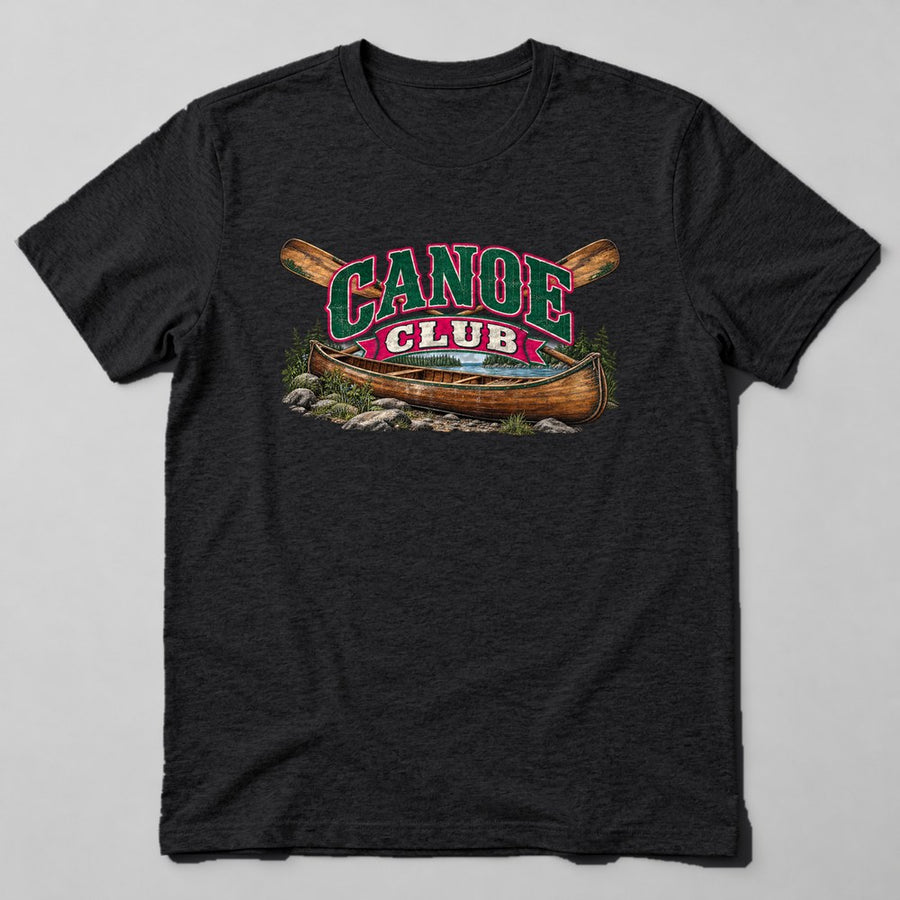 Canoe Club T-Shirt in Black