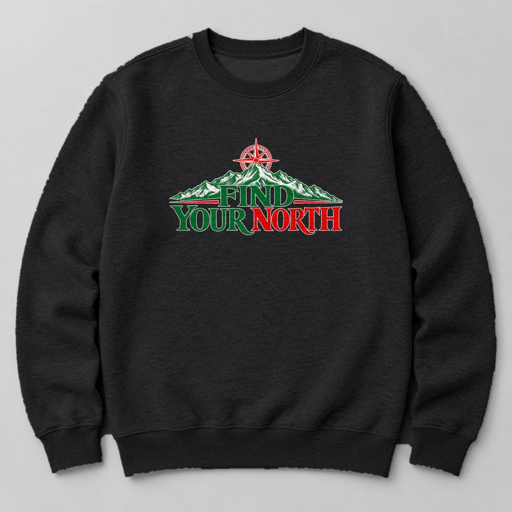 Find Your North Sweatshirt in Black