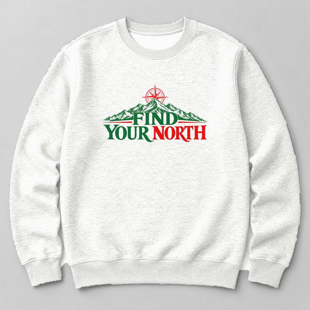 Find Your North Sweatshirt in White