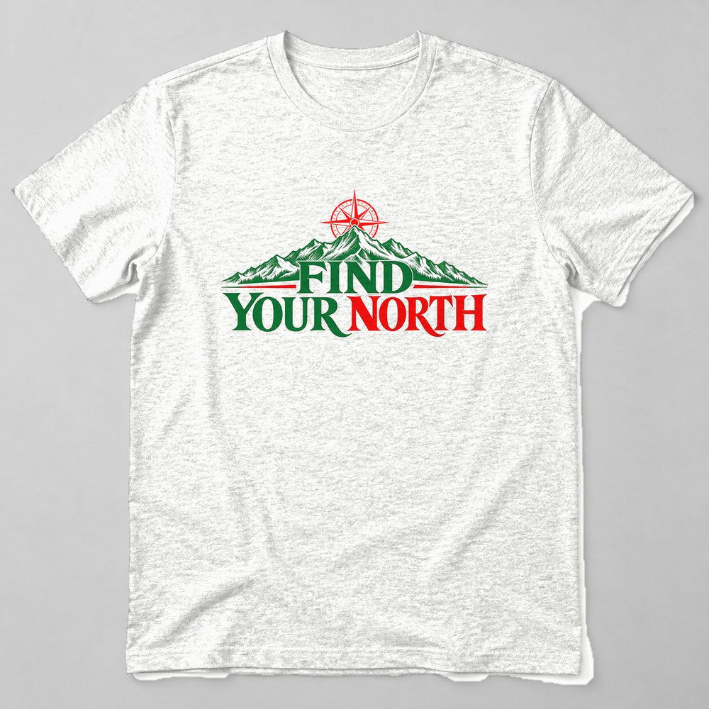 Find Your North T-Shirt in White