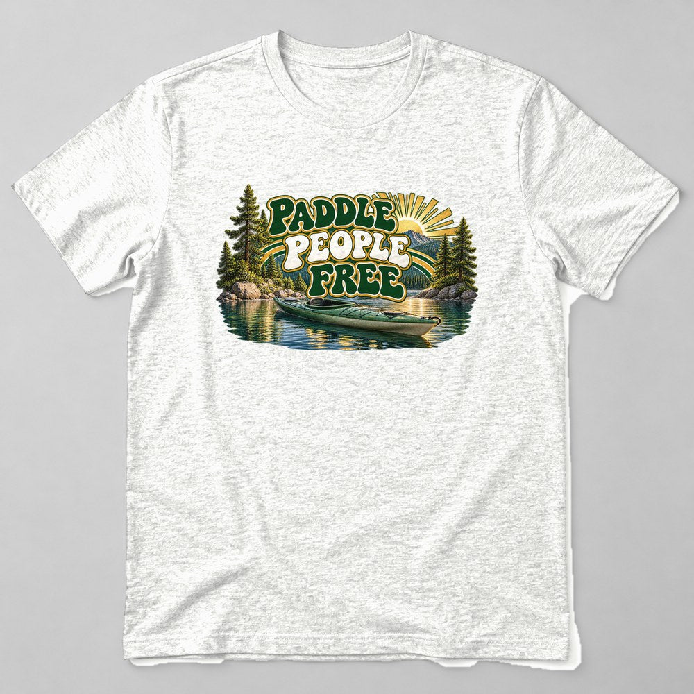 Paddle People Free T-Shirt in White