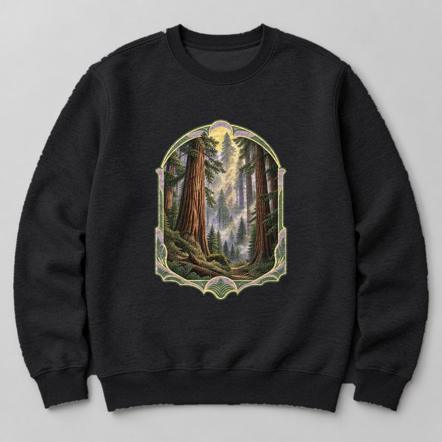 Redwoods Sweatshirt in Black