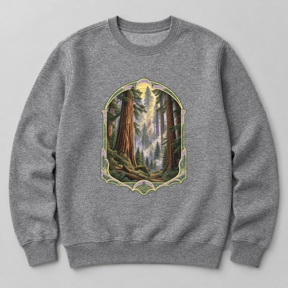 Redwoods Sweatshirt in Heather Grey