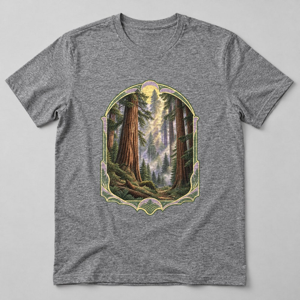 Redwoods T-Shirt in Heather Grey