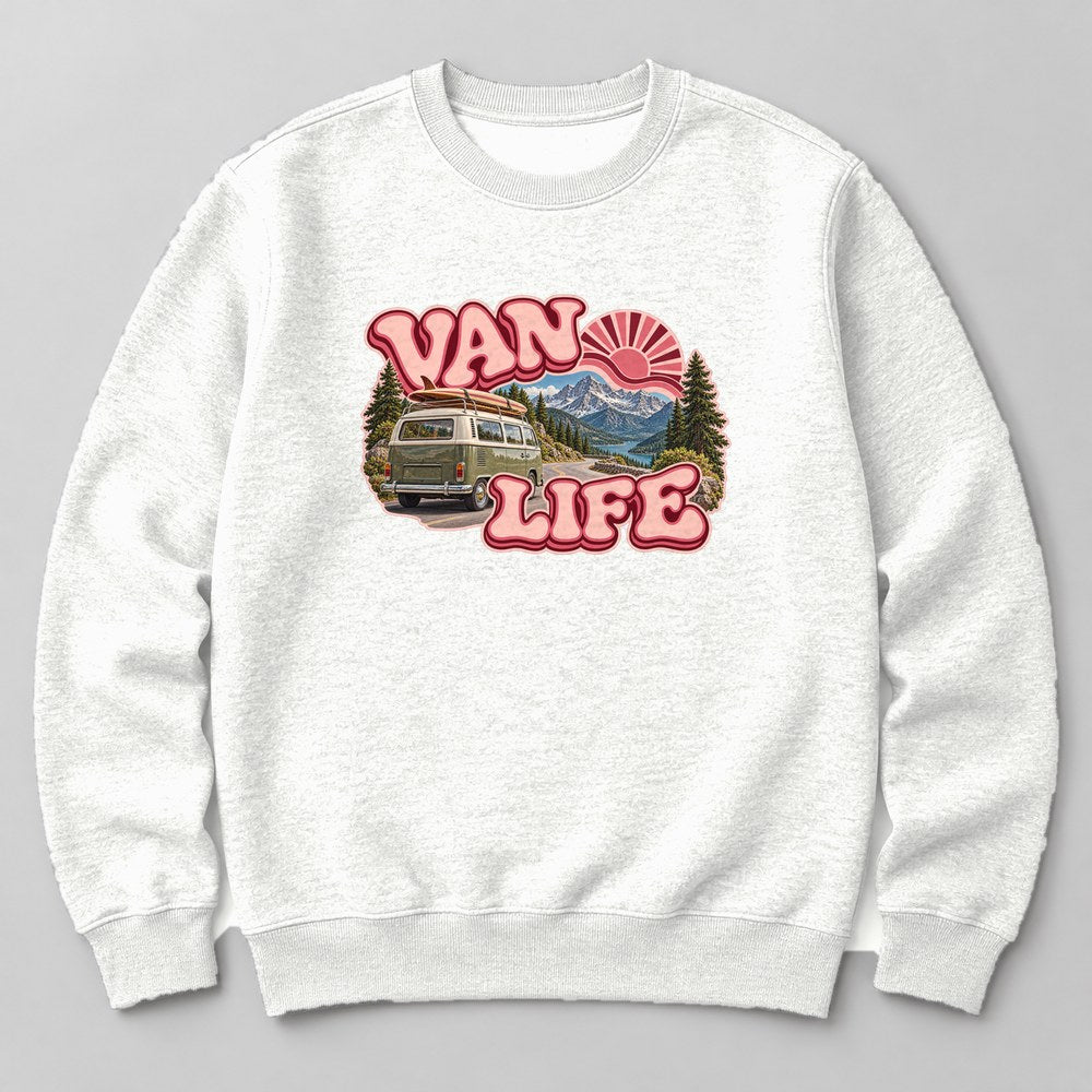 Van Life Sweatshirt in White