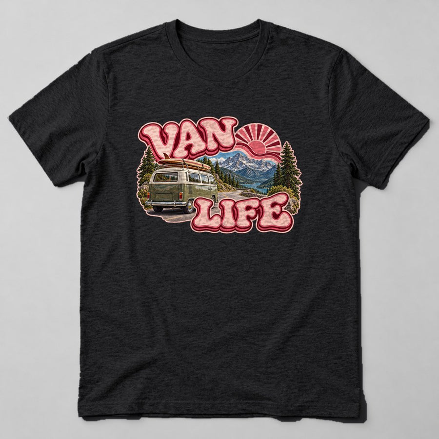 Van Life T-Shirt in Black