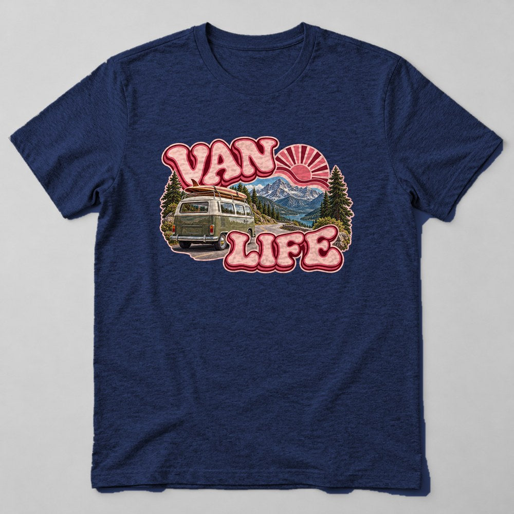 Van Life T-Shirt in Navy