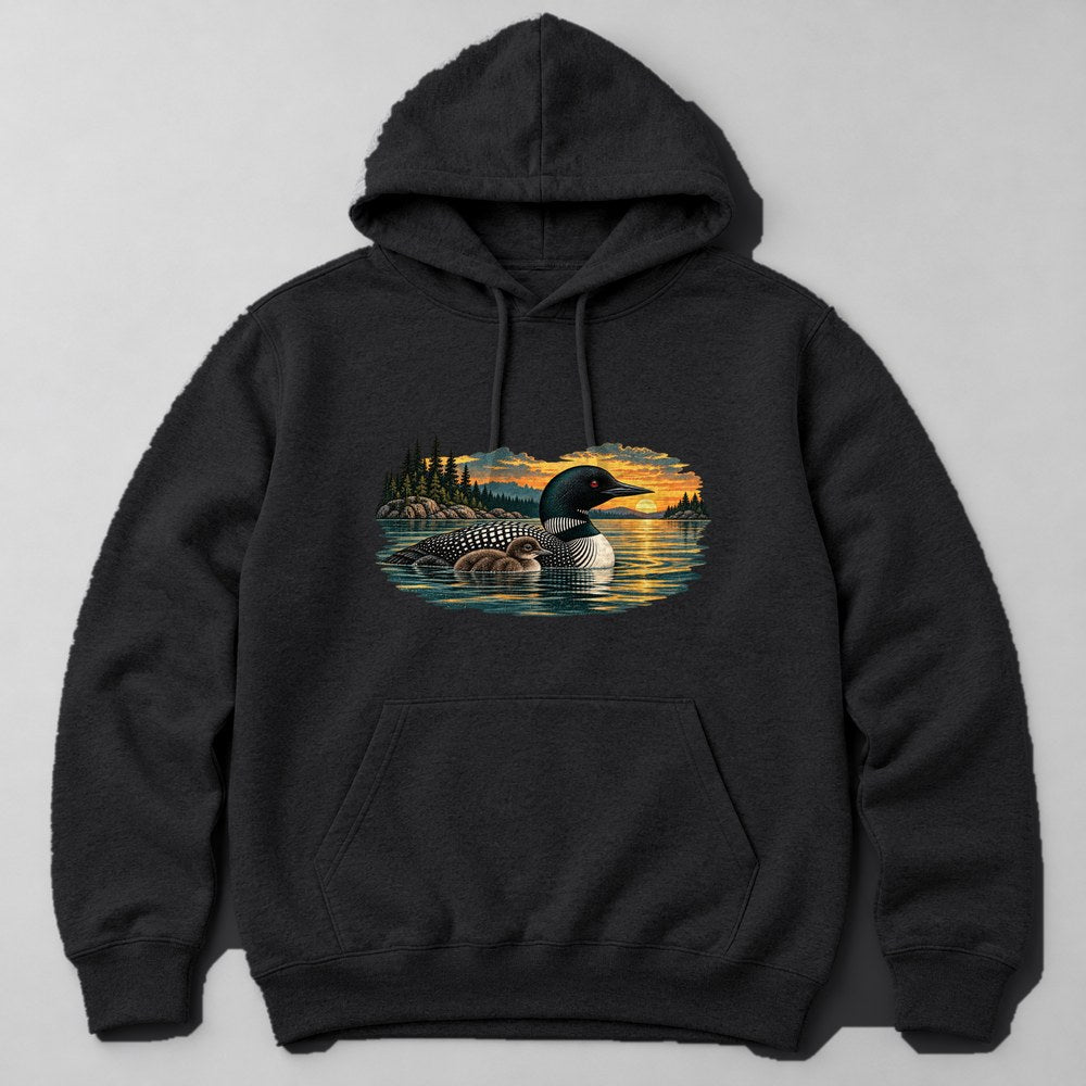 Loon Lake Hoodie in Black