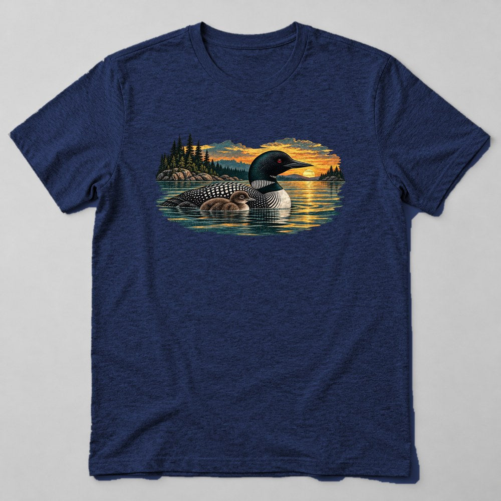 Loon Lake T-Shirt in Navy