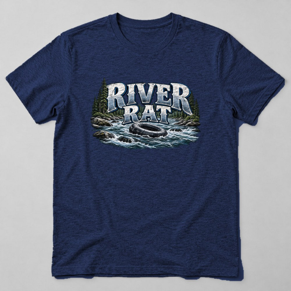 River Rat T-Shirt in Navy